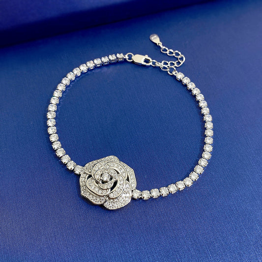 Eva signature rose bracelet, 925 Silver