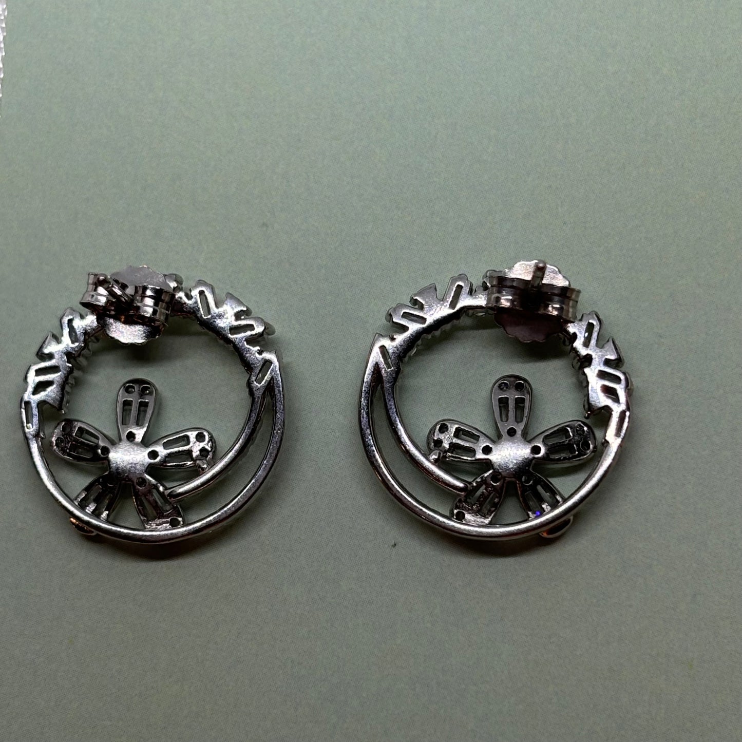 Eternal Flower Earring 925 Silver - Eva silver jewellery